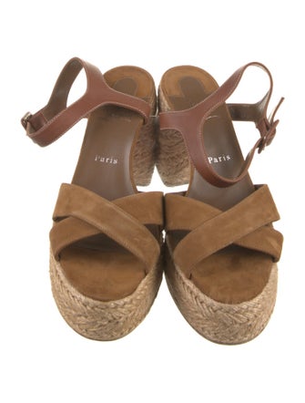 Christian Louboutin Suede Espadrilles