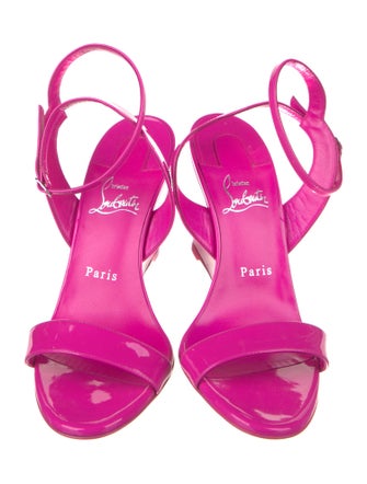 Christian Louboutin Patent Leather Sandals
