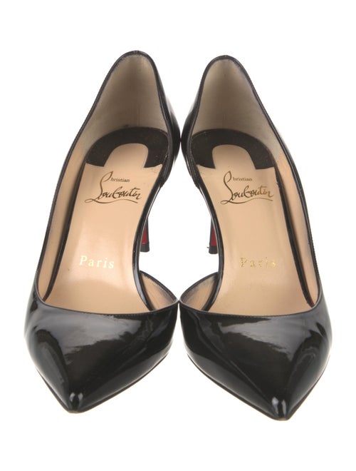 Christian Louboutin Patent Leather D'Orsay Pumps