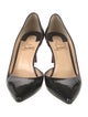 Christian Louboutin Patent Leather D'Orsay Pumps
