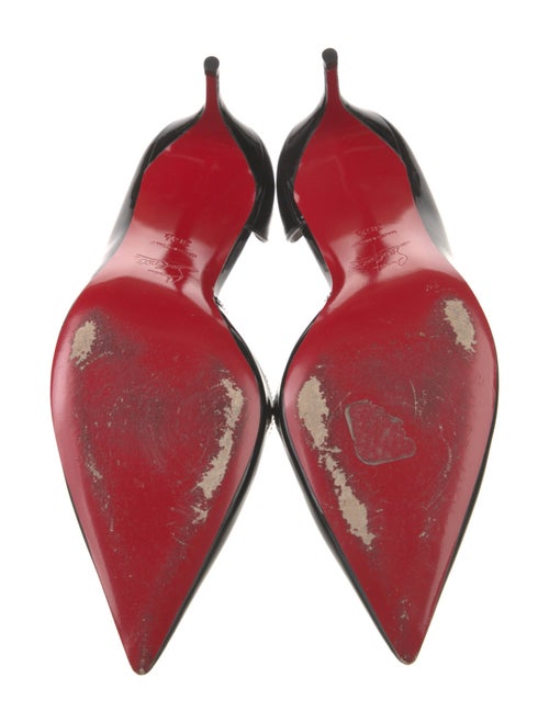 Christian Louboutin Patent Leather D'Orsay Pumps