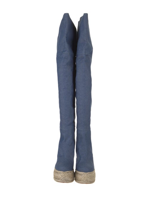 Christian Louboutin Denim Boots
