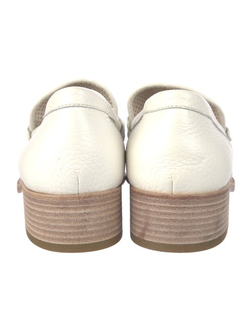 Christian Louboutin Leather Lasercut Accents Loafers