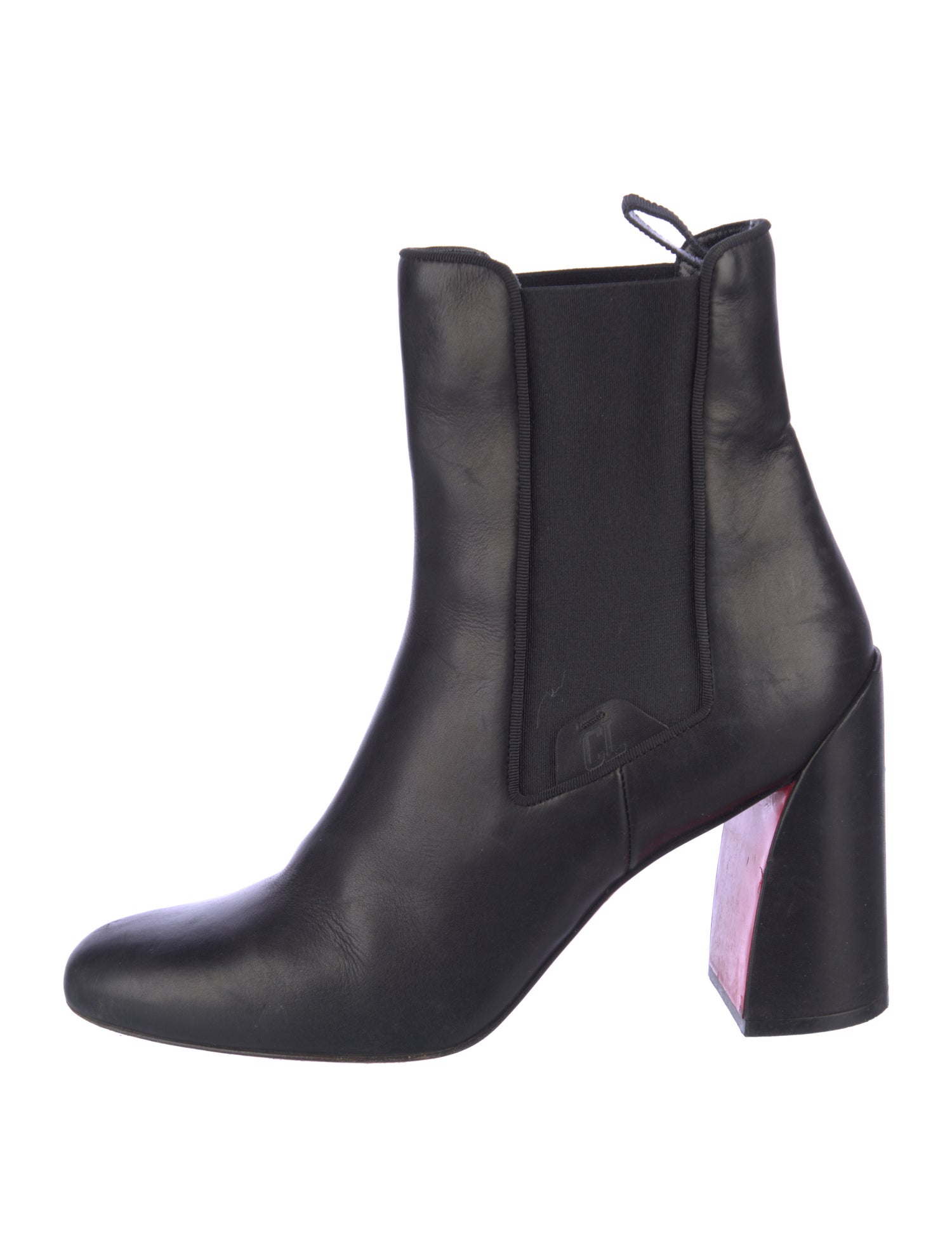 Christian Louboutin Leather Chelsea Boots
