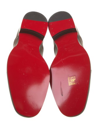 Christian Louboutin Lizard Dress Loafers