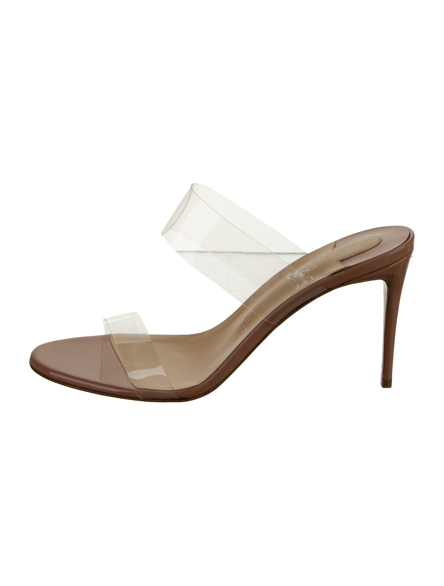 Christian Louboutin PVC Slides