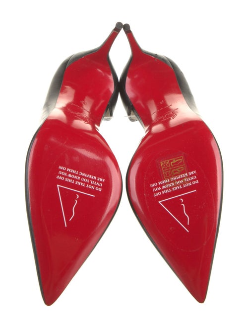 Christian Louboutin Leather D'Orsay Pumps