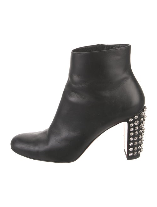 Christian Louboutin Suzi Folk 85 Spike Accents Boots