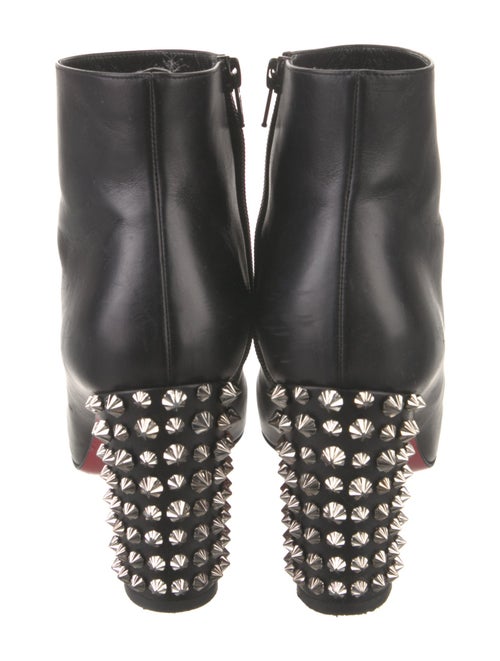 Christian Louboutin Suzi Folk 85 Spike Accents Boots