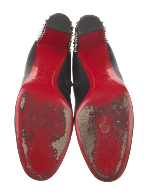 Christian Louboutin Suzi Folk 85 Spike Accents Boots