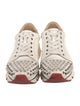 Christian Louboutin Spike Accents Leather Sneakers