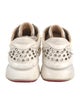 Christian Louboutin Spike Accents Leather Sneakers