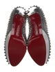 Christian Louboutin Bianca Spikes 140 Denim Pumps