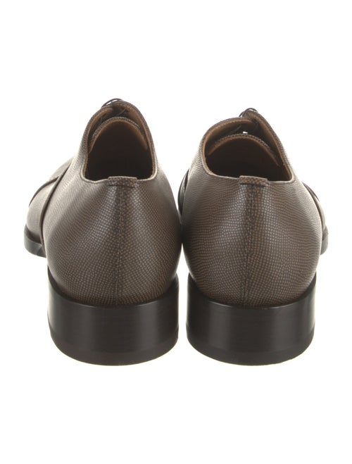 Christian Louboutin Embossed Leather Oxfords