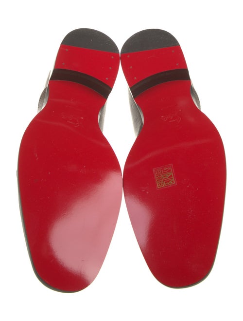 Christian Louboutin Embossed Leather Oxfords