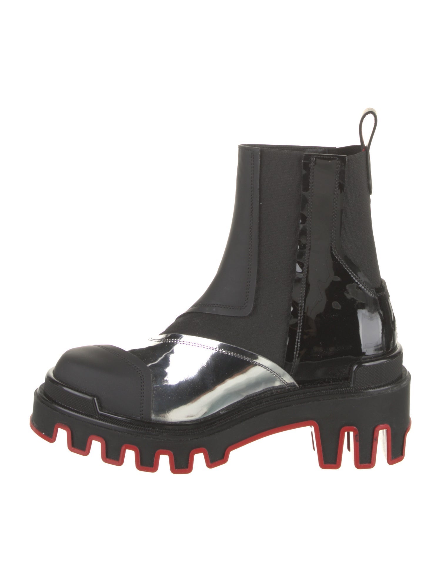 Christian Louboutin x MARVEL Leather Chelsea Boots