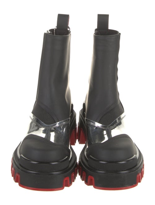 Christian Louboutin x MARVEL Leather Chelsea Boots