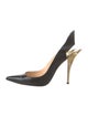Christian Louboutin Survivita Spike Accents Slingback Pumps