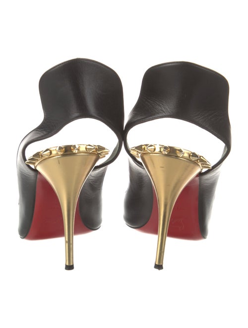 Christian Louboutin Survivita Spike Accents Slingback Pumps