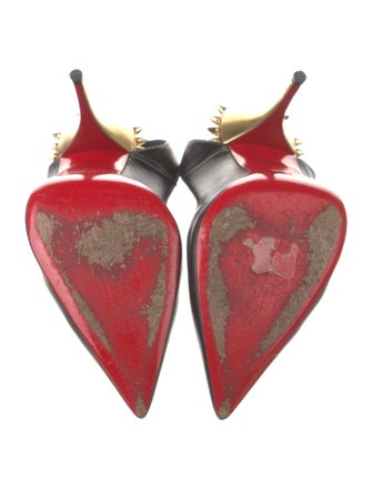 Christian Louboutin Survivita Spike Accents Slingback Pumps