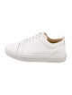 Christian Louboutin Spike Accents Leather Sneakers