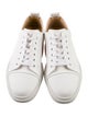 Christian Louboutin Spike Accents Leather Sneakers