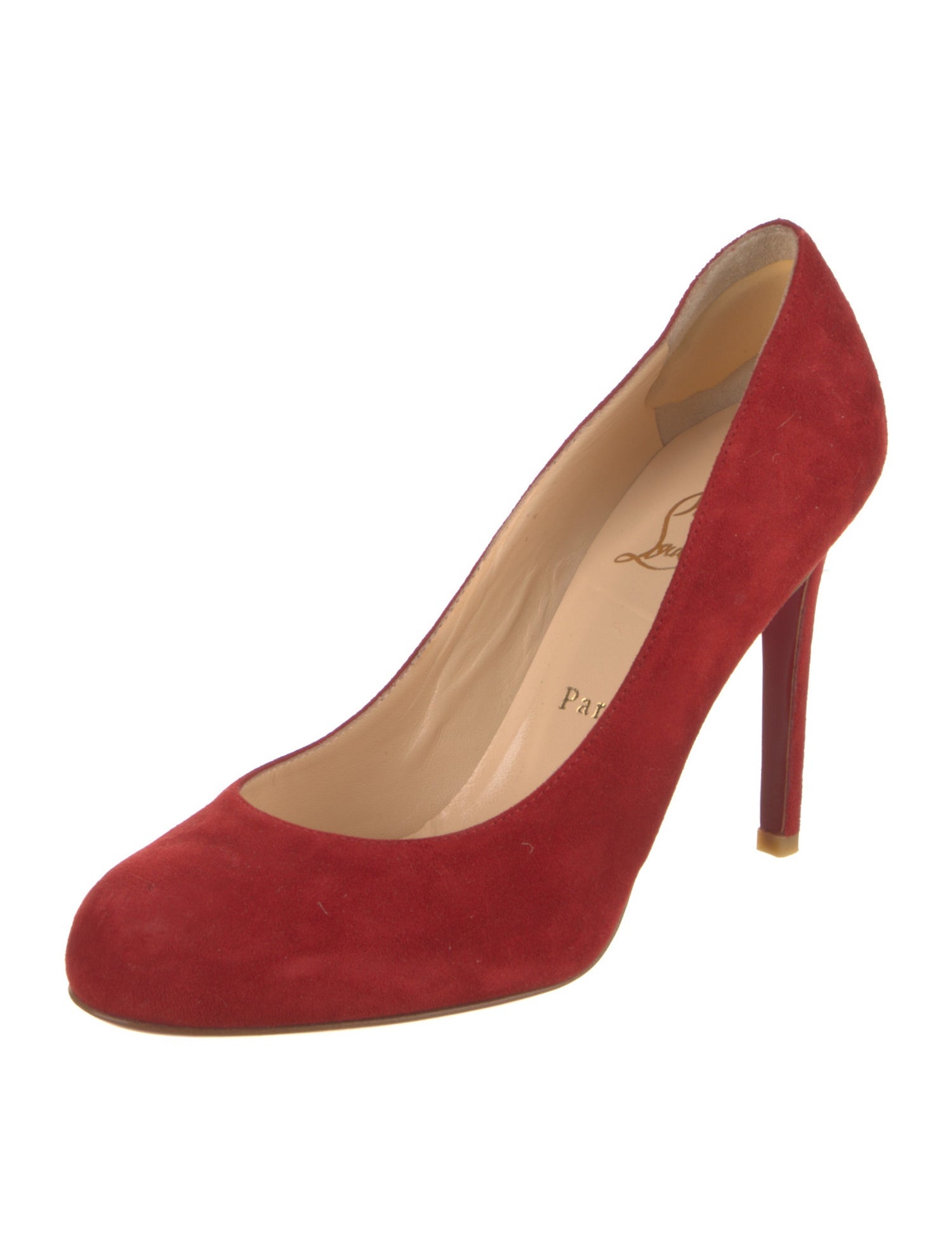 Christian Louboutin Suede Pumps w/ Tags