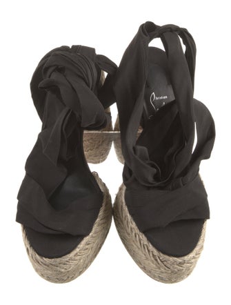 Christian Louboutin Canvas Espadrilles