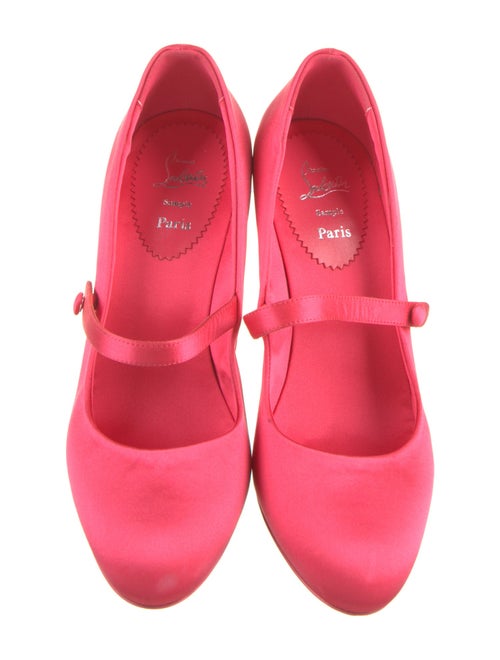 Christian Louboutin Satin Pumps