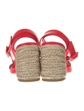 Christian Louboutin Leather Espadrilles