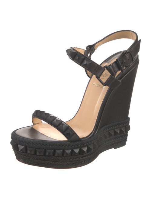 Christian Louboutin Cataclou 120 Leather Espadrilles