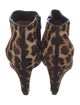 Christian Louboutin Ponyhair Animal Print Boots