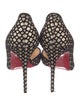 Christian Louboutin Glitter Printed D'Orsay Pumps