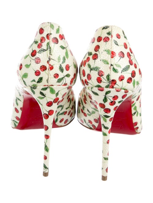 Christian Louboutin Leather Printed Pumps
