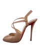 Christian Louboutin Leather T-Strap Pumps