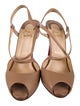 Christian Louboutin Leather T-Strap Pumps