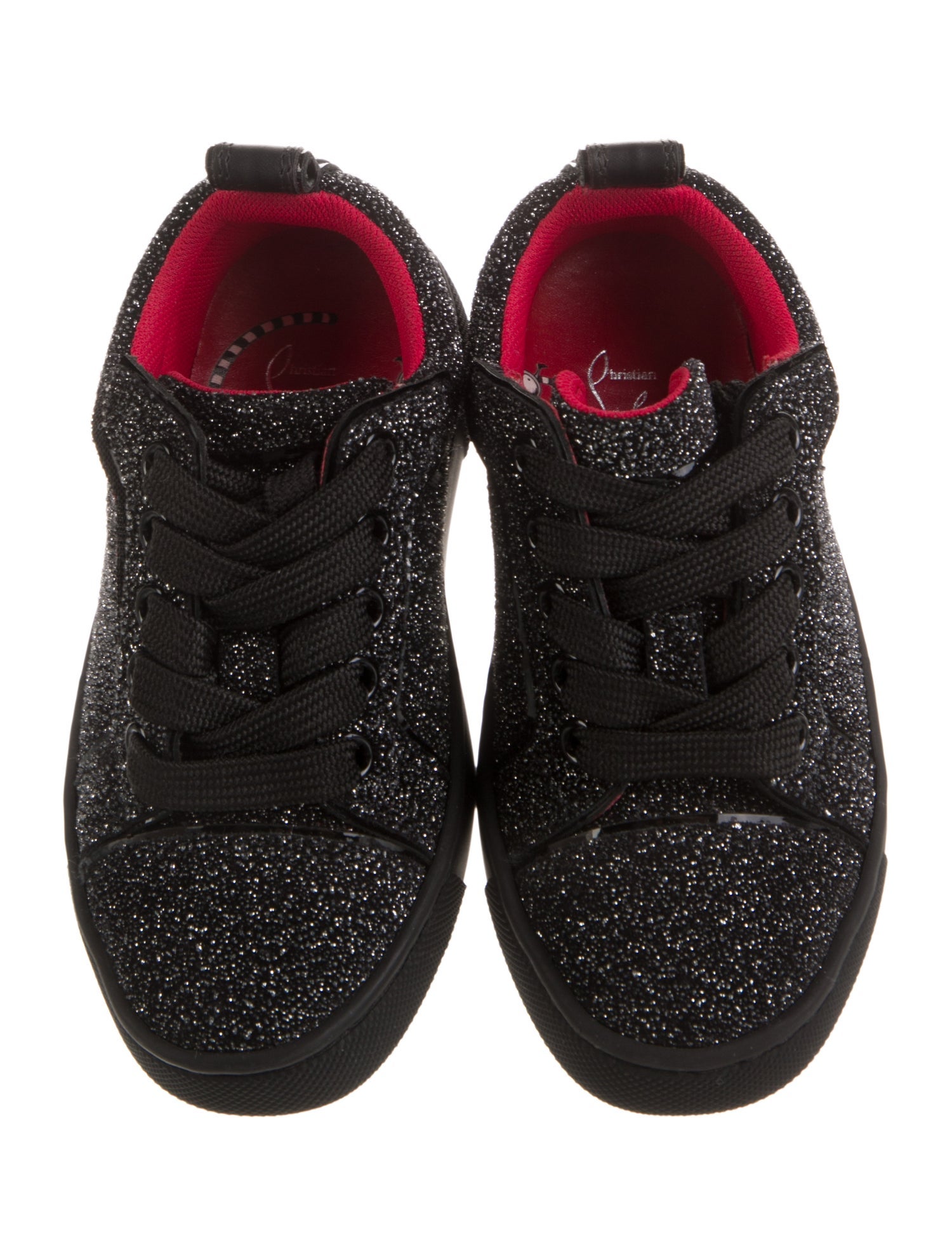 Christian Louboutin Infant Boys' Glitter Accents Low Top Sneakers
