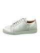 Christian Louboutin Spike Accents Satin Sneakers