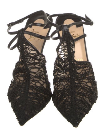 Christian Louboutin Lace Mules