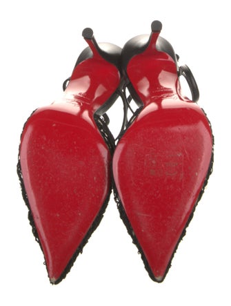 Christian Louboutin Lace Mules