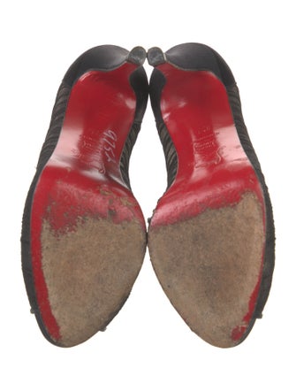 Christian Louboutin Mesh Mesh Accents Pumps