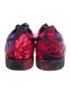 Christian Louboutin Printed Embroidered Accent Sneakers