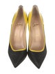 Christian Louboutin Glitter Colorblock Pattern Pumps