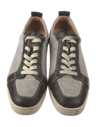 Christian Louboutin Canvas Printed Sneakers