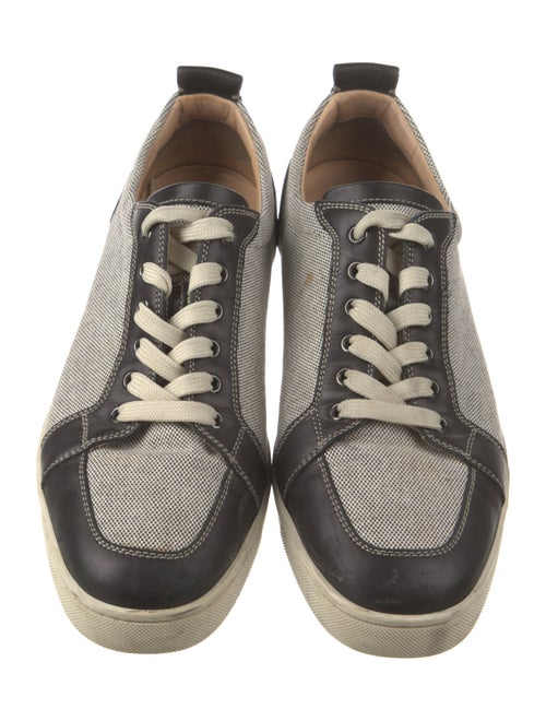 Christian Louboutin Canvas Printed Sneakers