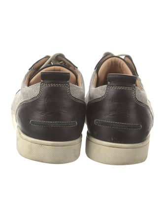 Christian Louboutin Canvas Printed Sneakers