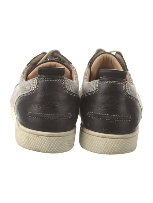 Christian Louboutin Canvas Printed Sneakers