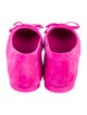 Christian Louboutin Suede Bow Accents Ballet Flats