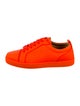Christian Louboutin Leather Grosgrain Trim Sneakers