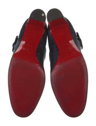 Christian Louboutin Suede Sock Boots